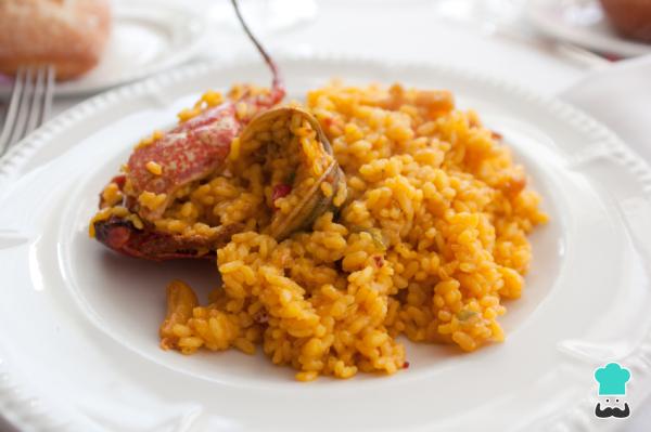 Receta de Arroz con bogavante fácil