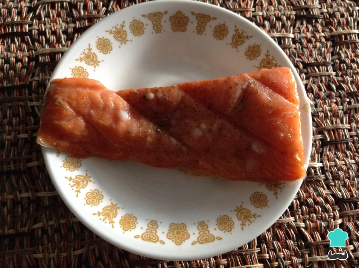 Receta de Salmón ahumado