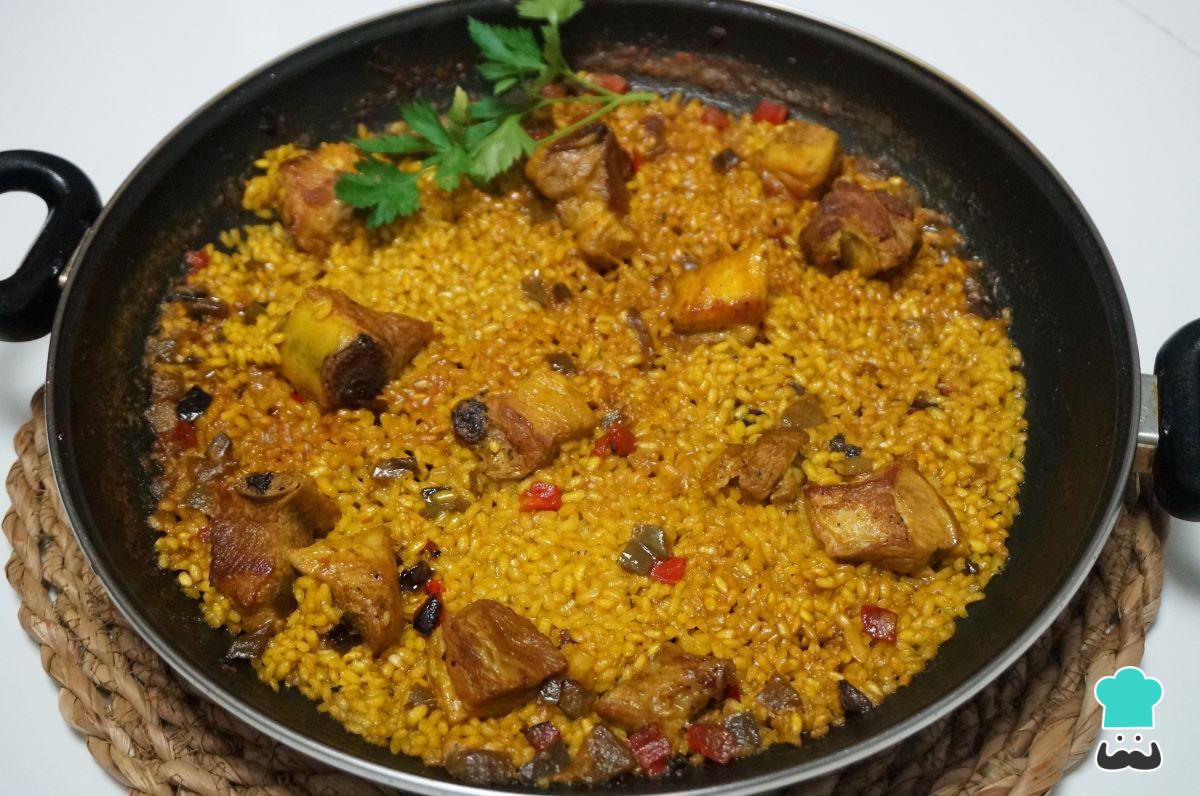 Receta de Arroz con costillas de la abuela