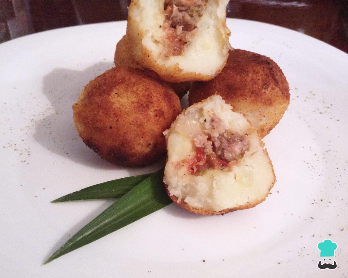 Receta de Bombas de carne