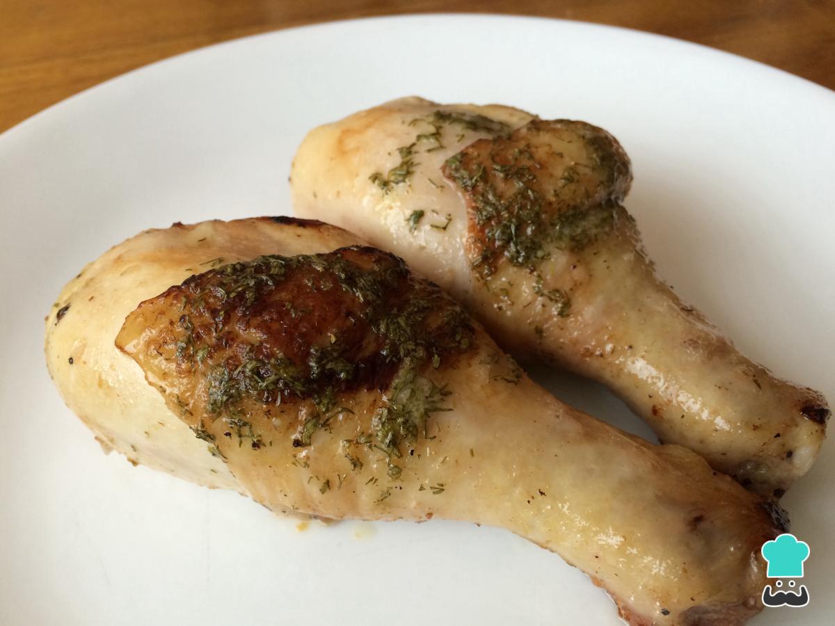 Receta de Perniles de pollo al horno
