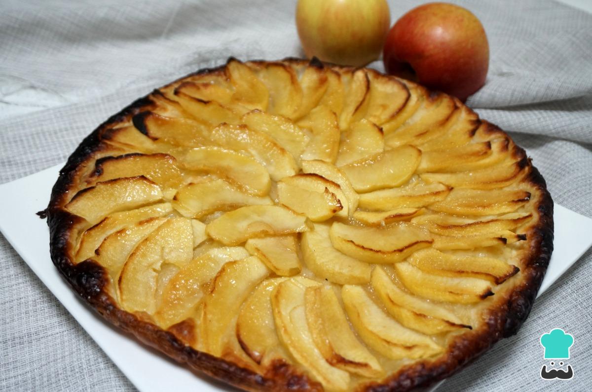 Receta de Tarta de manzana crujiente
