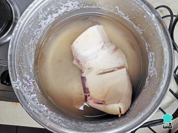 Receta de Ceviche de jibia - Paso 1