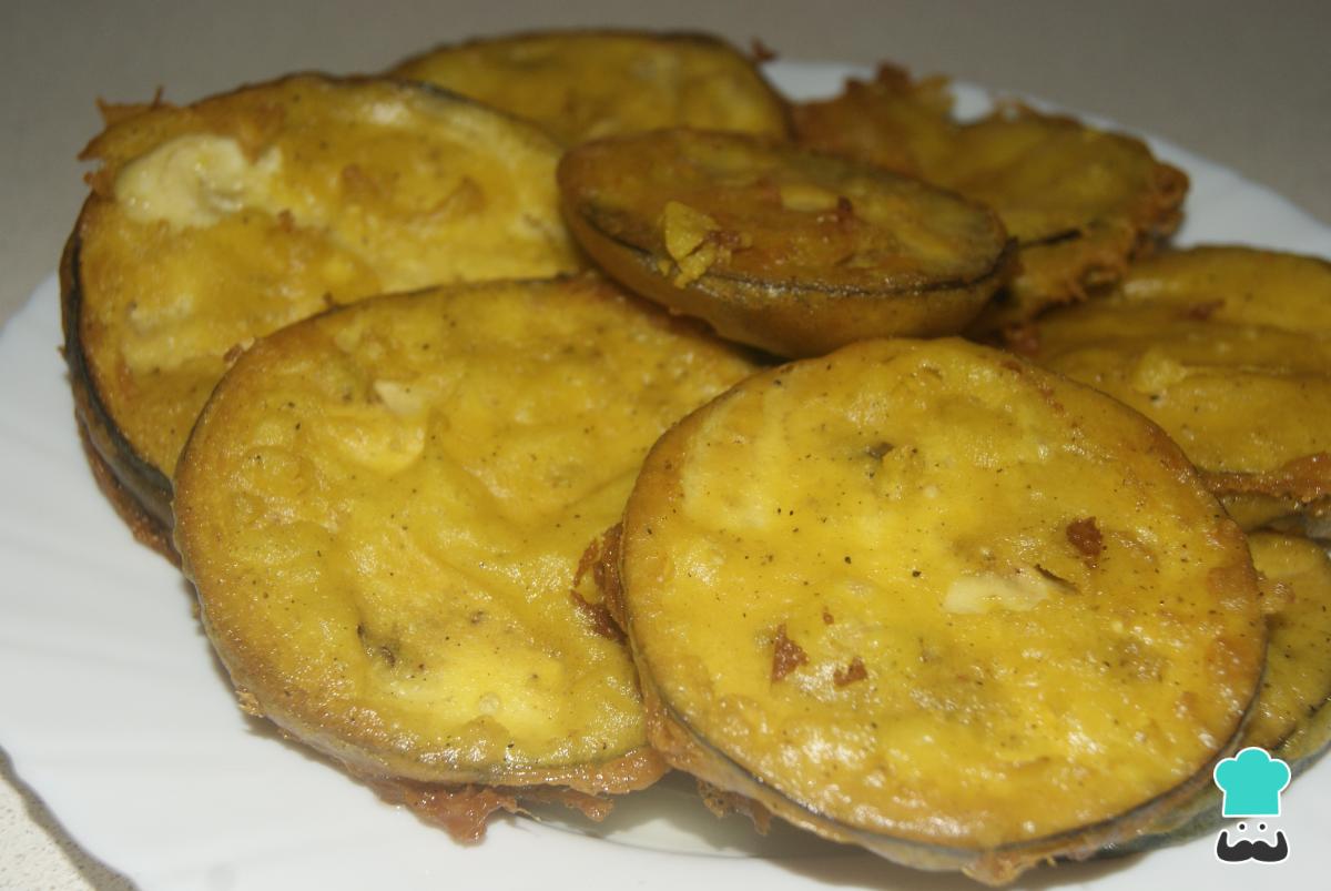 Receta de Berenjena rebozada frita