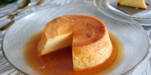 Receta de Flan de huevo casero receta de la abuela