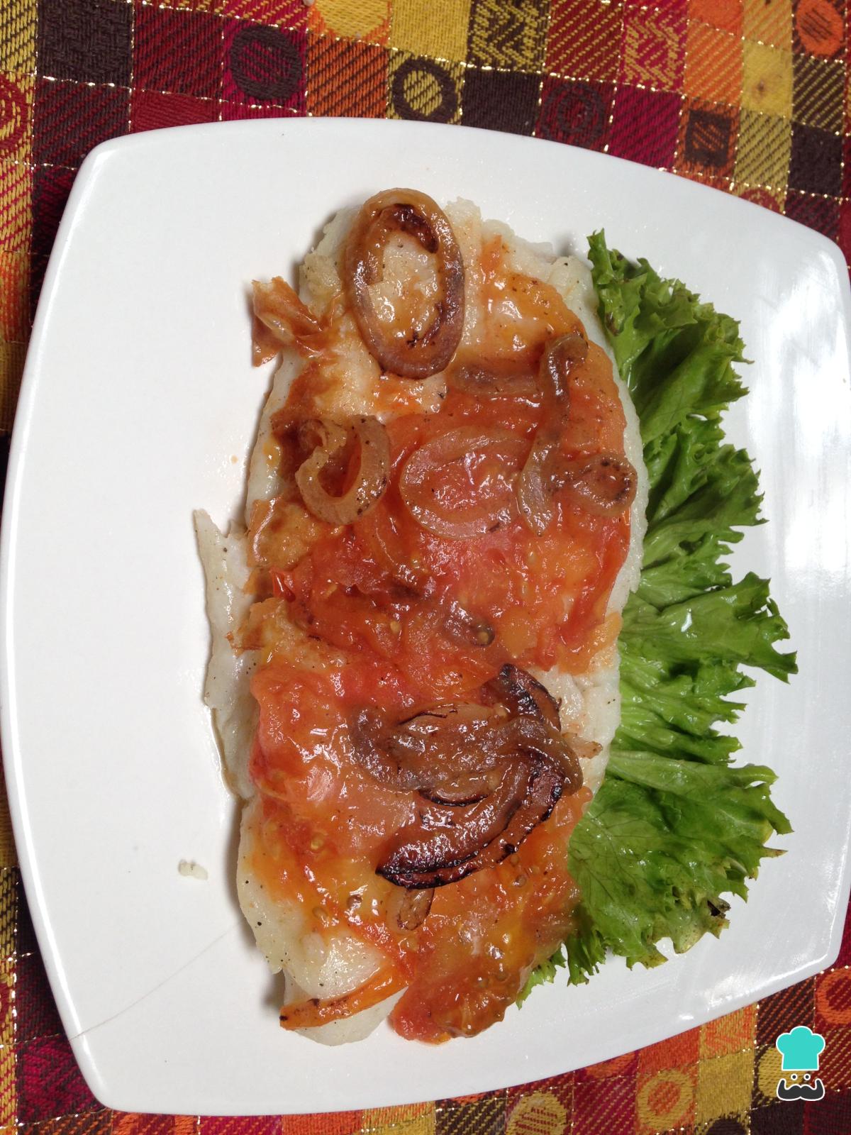 Receta de Mero al horno