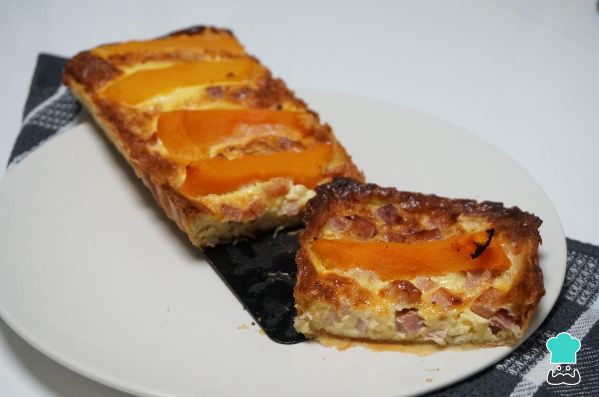 Receta de Pastel de calabaza salado