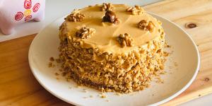 Receta de Torta manjar de nuez