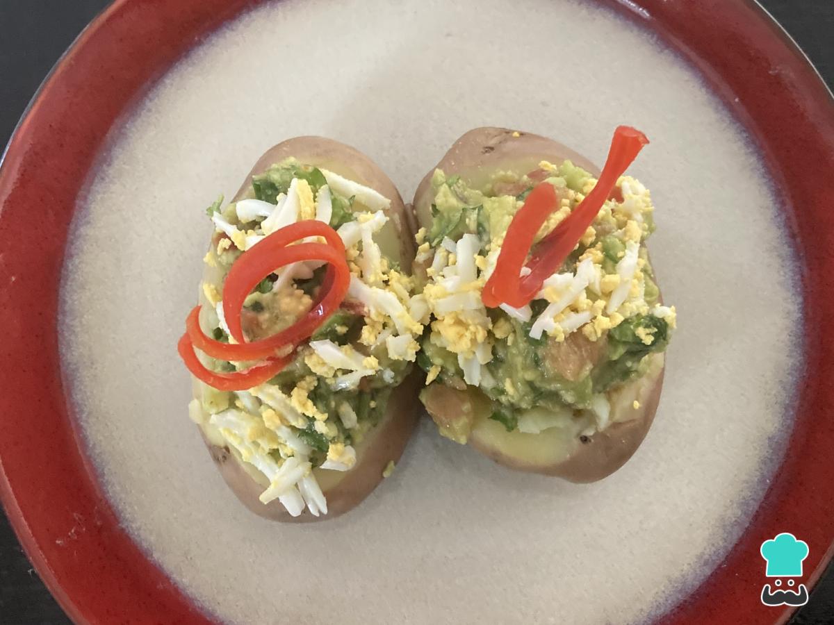 Receta de Ensalada de patata y aguacate