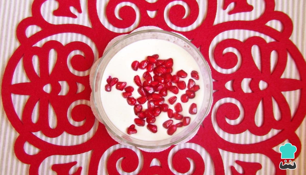 Receta de Mousse de chocolate blanco con claras de huevo