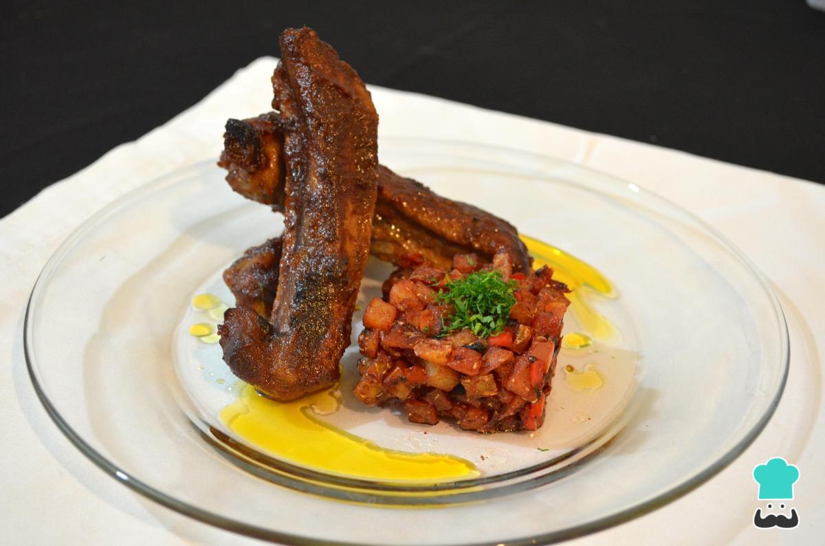 Receta de Costillas de cerdo al horno jugosas y fáciles