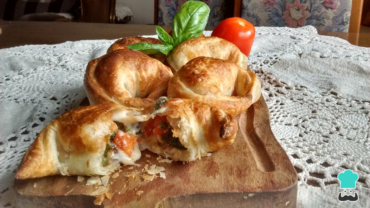 Receta de Empanadas caprese