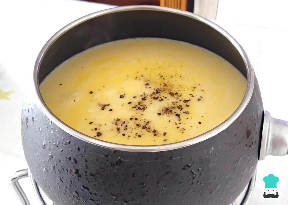Receta de Fondue de queso