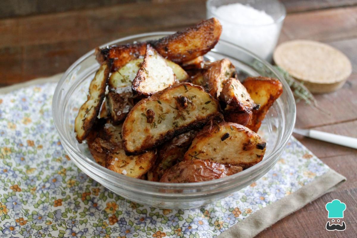 Receta de Papas rústicas