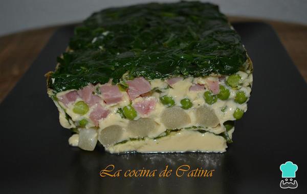 Receta de Pastel de verduras con huevo al horno - Paso 6