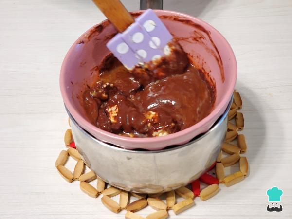 Receta de Chocoflan - Paso 4