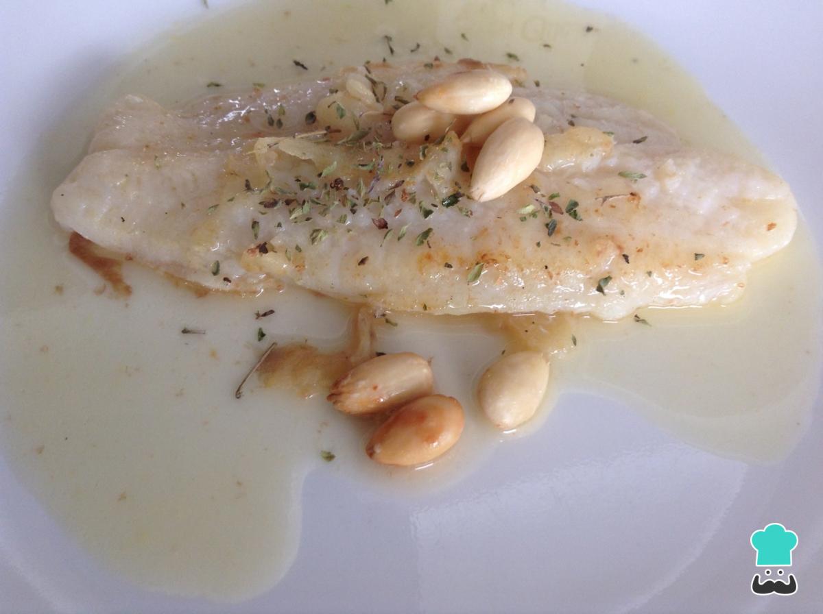 Receta de Lenguado a la naranja