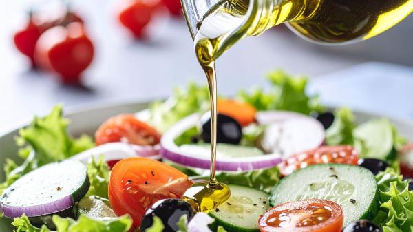 Jordi Cruz, chef catalán: “Para ensaladas lo tengo muy claro: me encanta el aceite de oliva. Para guisos me quedaría con este o con el de coco o aguacate” - Para ensaladas, el cocinero catalán Jordi Cruz apuesta por este aceite