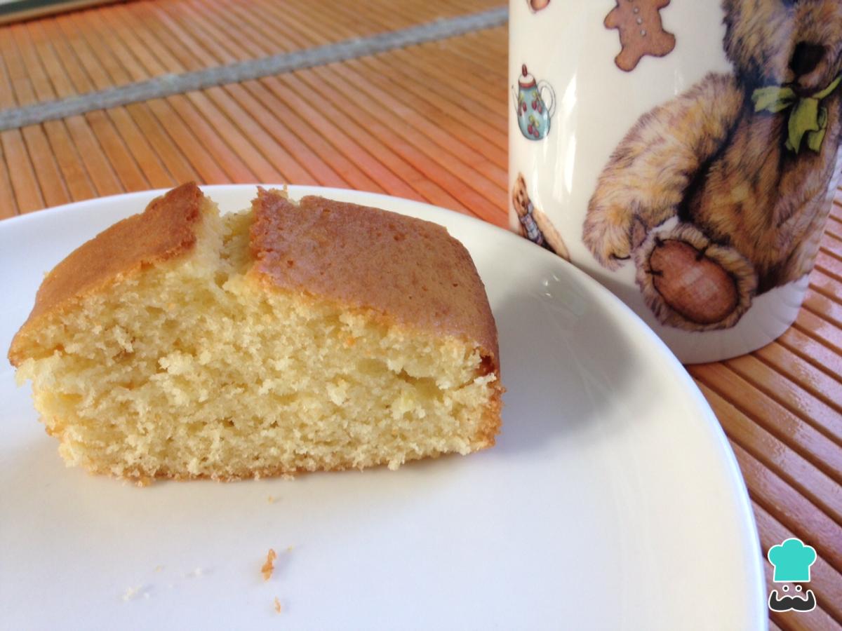 Receta de Bizcocho sin lactosa