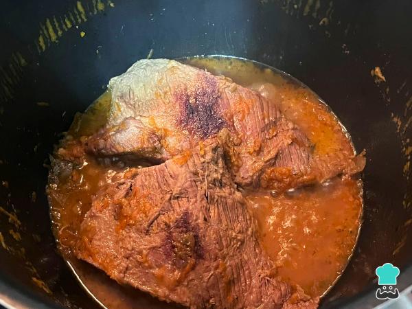 Receta de Carne mechada chilena - Paso 11