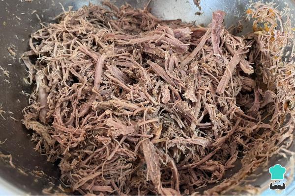 Receta de Carne mechada chilena - Paso 12