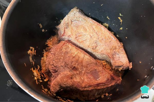 Receta de Carne mechada chilena - Paso 8