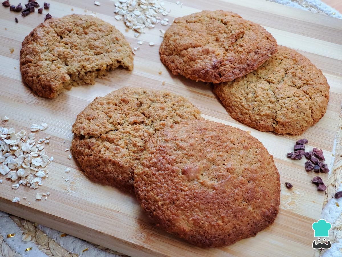 Receta de Galletas de avena en freidora de aire