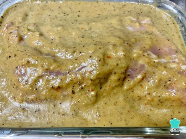 Receta de Pernil navideño venezolano - Paso 4