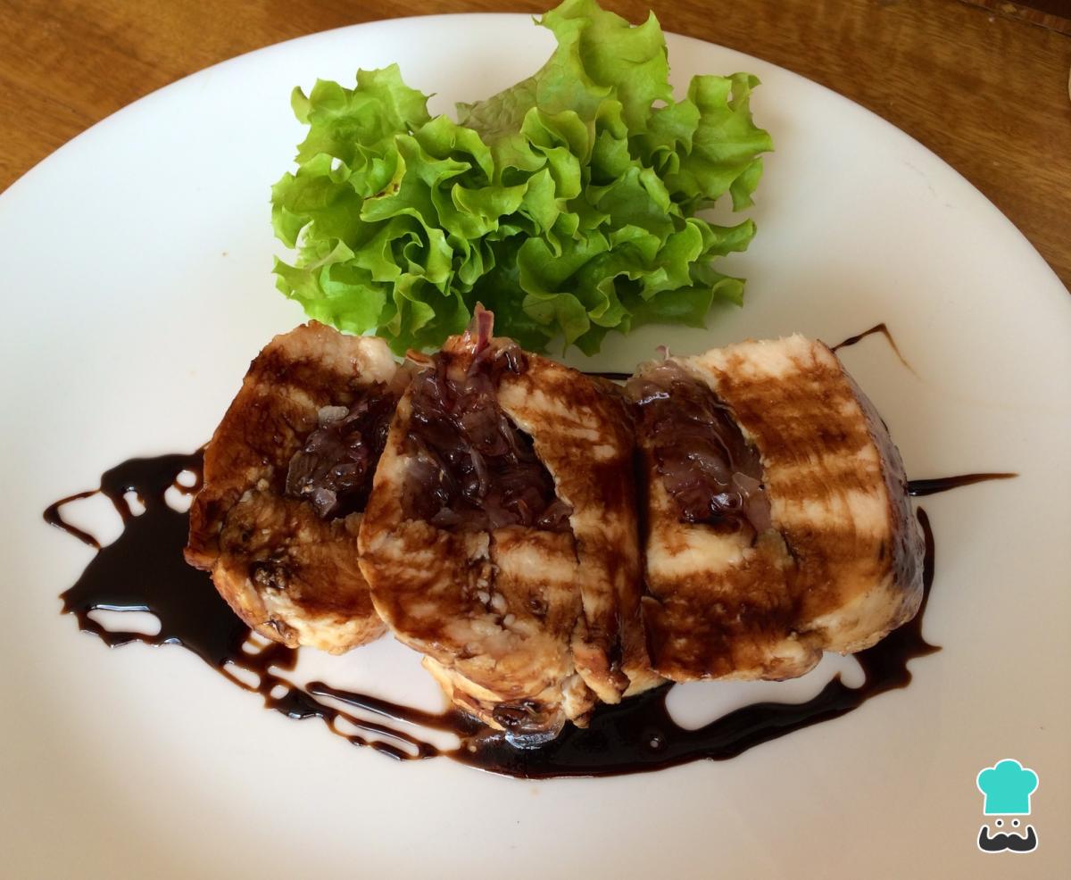 Receta de Pollo con reducción de balsámico