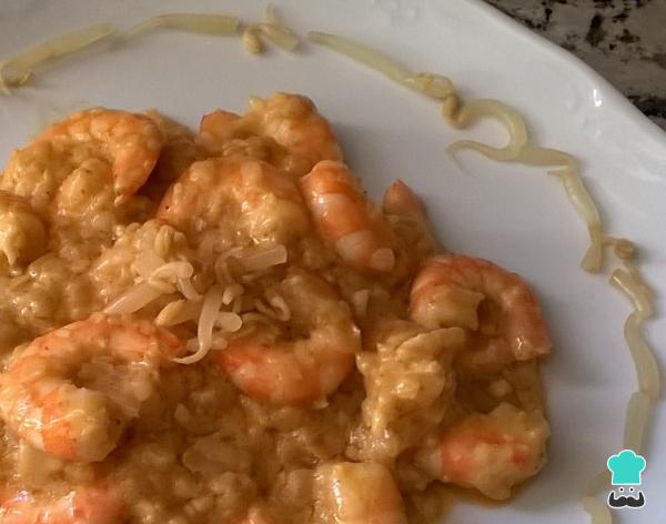 Receta de Langostinos con anís