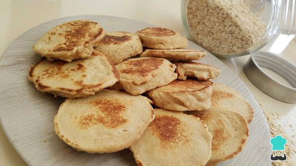 Receta de Tortitas de avena