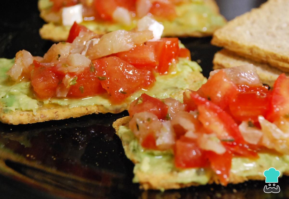 Receta de Canapés de bacalao