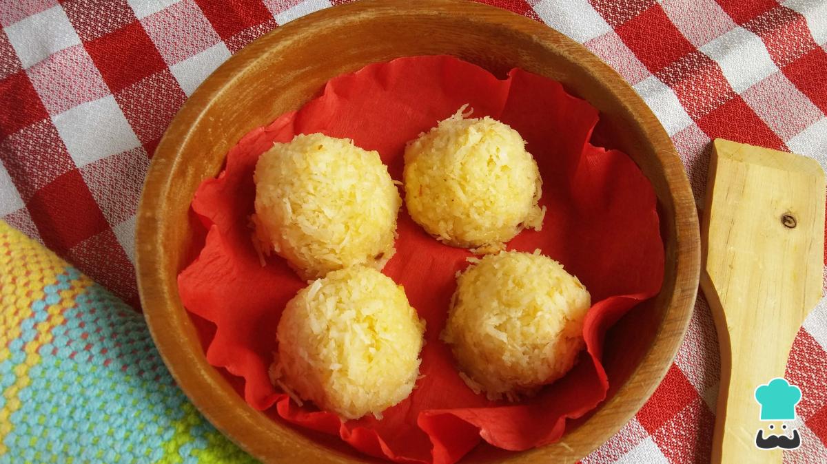 Receta de Coquitos de coco