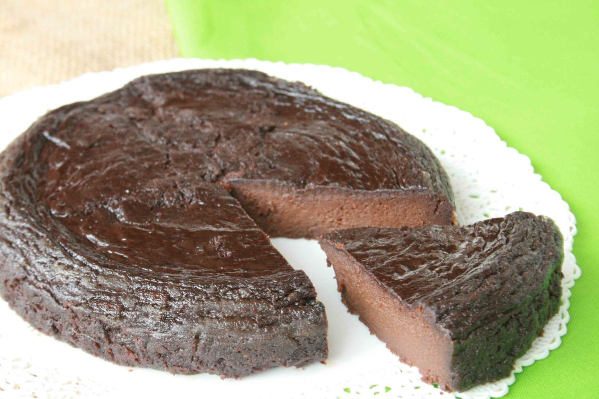 Receta de Tarta de chocolate y aguacate