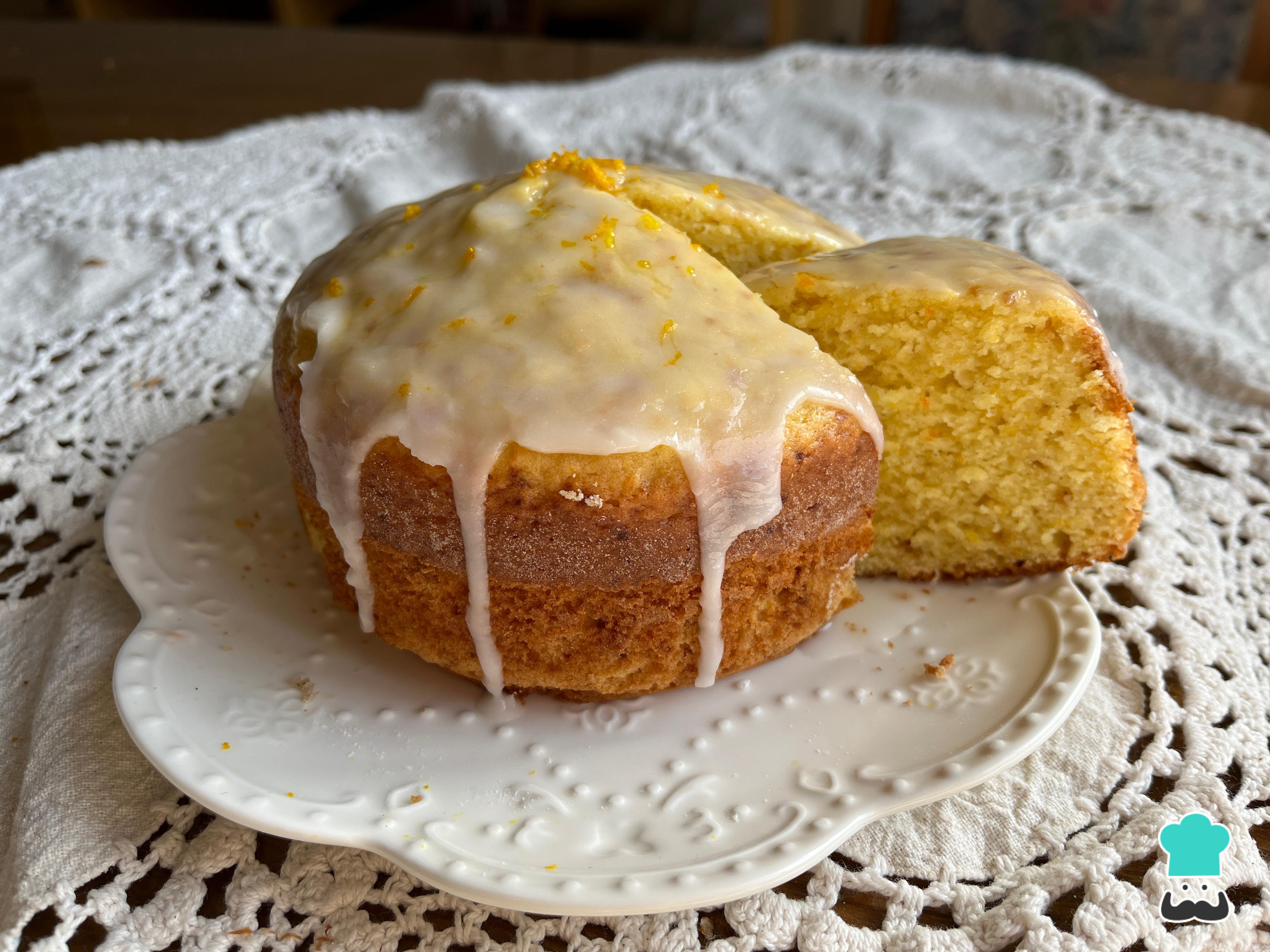 Bizcocho Con Zumo De Naranja - Receta FÁCIL