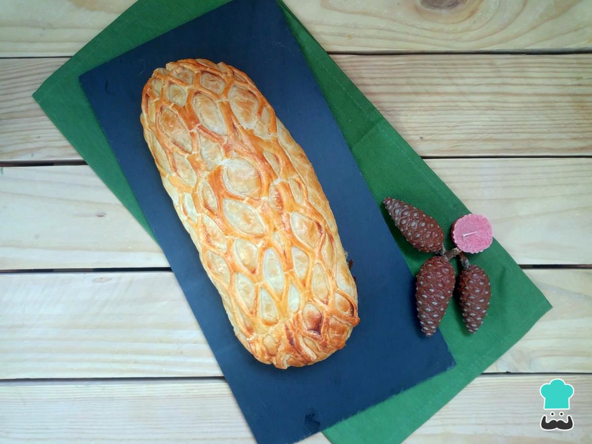 Receta de Solomillo Wellington con paté o solomillo envuelto en hojaldre