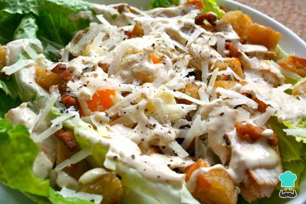 Receta de Ensalada César original