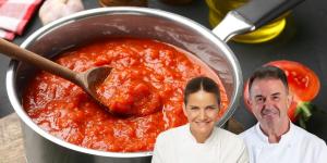 Los chefs españoles coinciden: “Para que la salsa de tomate no quede ácida, no uses azúcar, sino 50 ml de vino blanco y aceite de oliva”