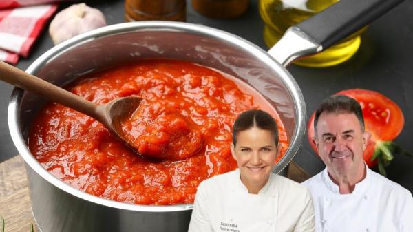 Los chefs españoles coinciden: “Para que la salsa de tomate no quede ácida, no uses azúcar, sino 50 ml de vino blanco y aceite de oliva”