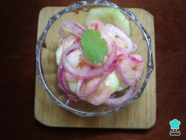 7 tipos de aguachile - Camarones en aguachile estilo Nayarit