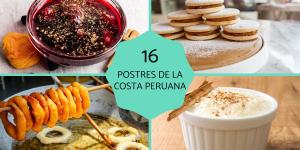 Postres de la costa peruana