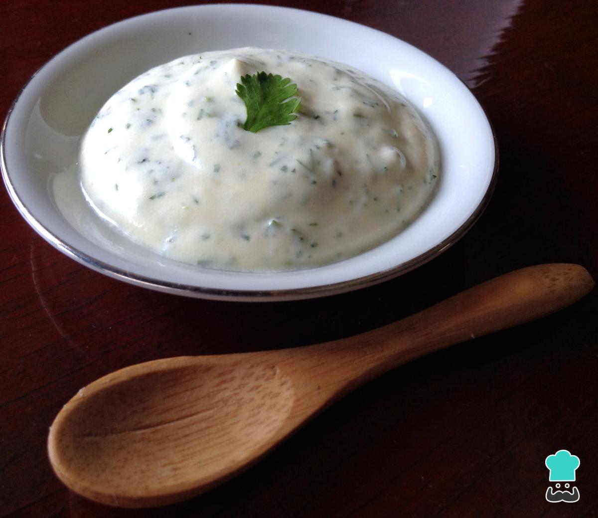 Receta de Aderezo de cilantro para ensaladas