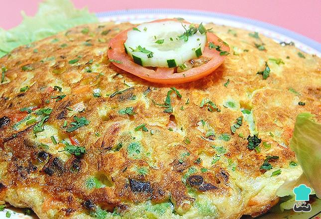 Tortilla de mariscos