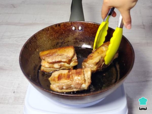 Receta de Solomillo en salsa de cebolla - Paso 1