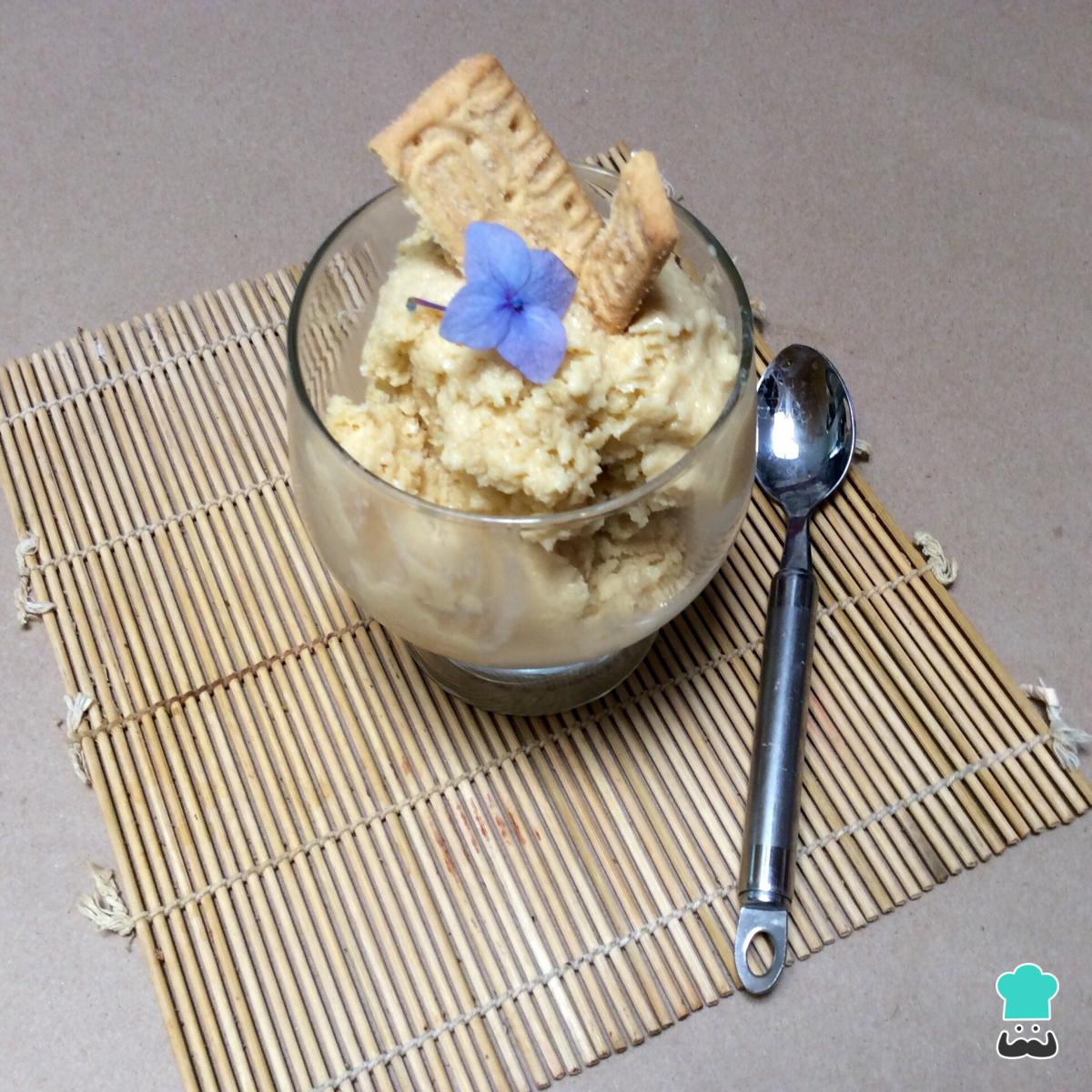 Receta de Helado de vainilla bajo en calorías