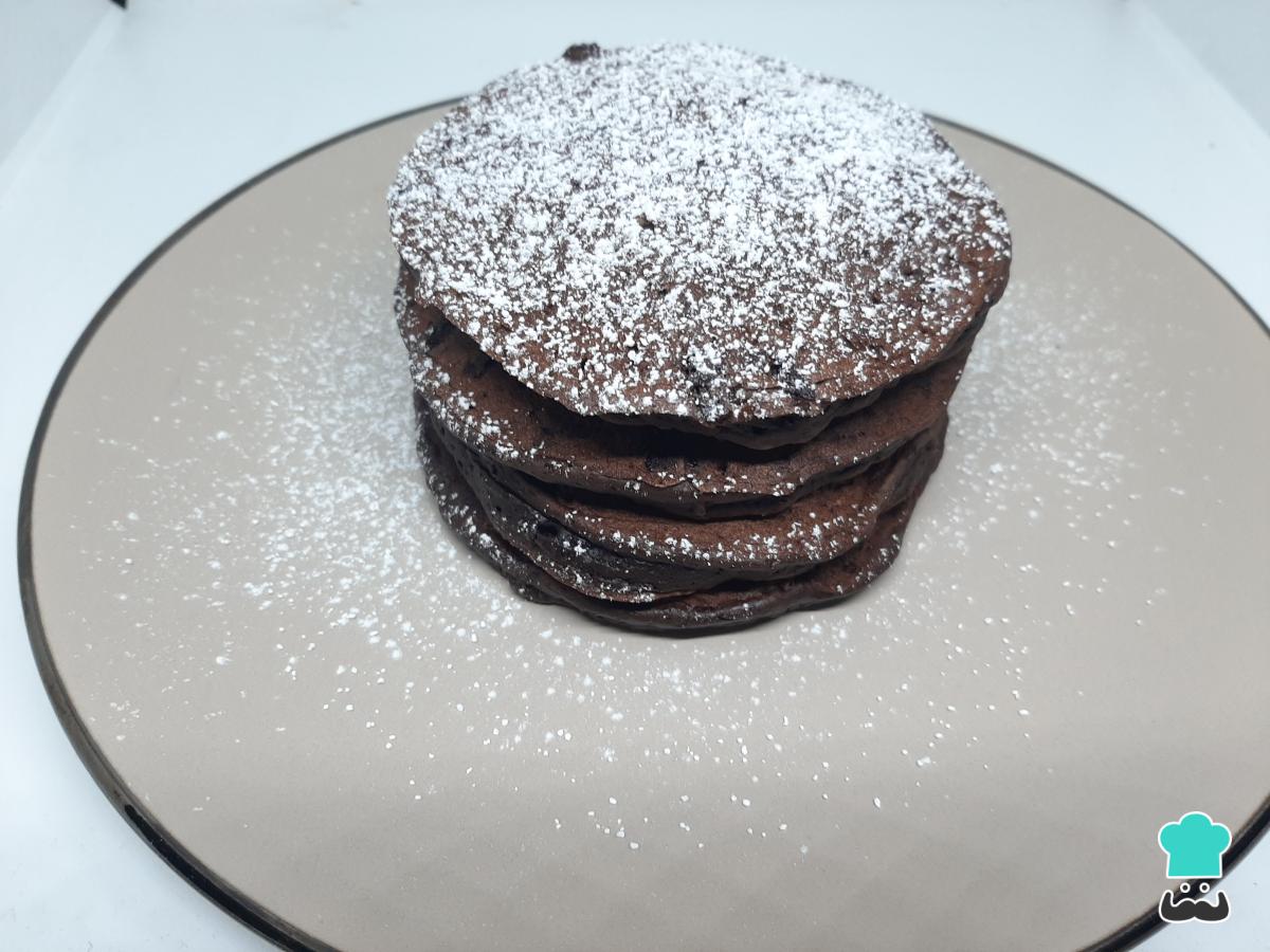 Receta de Pancakes de chocolate