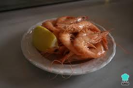 Receta de Gambas Cocidas