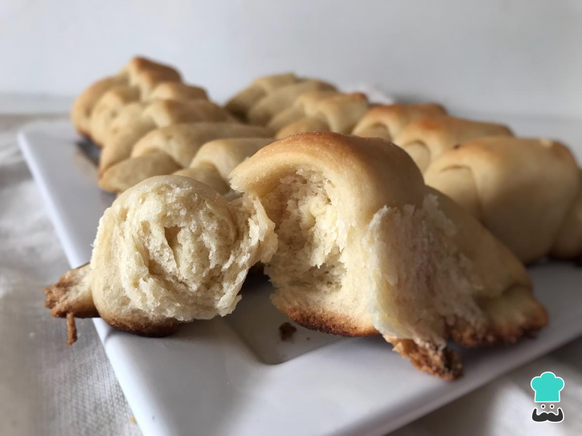 Receta de Medialunas veganas