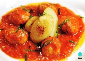 Receta de Albóndigas a la Mallorquina