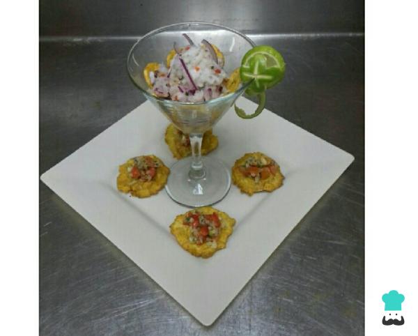 Receta de Ceviche peruano de corvina
